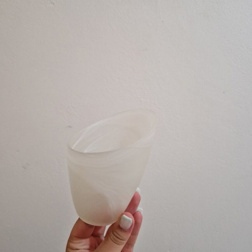 Glass lamp replacement parts like new