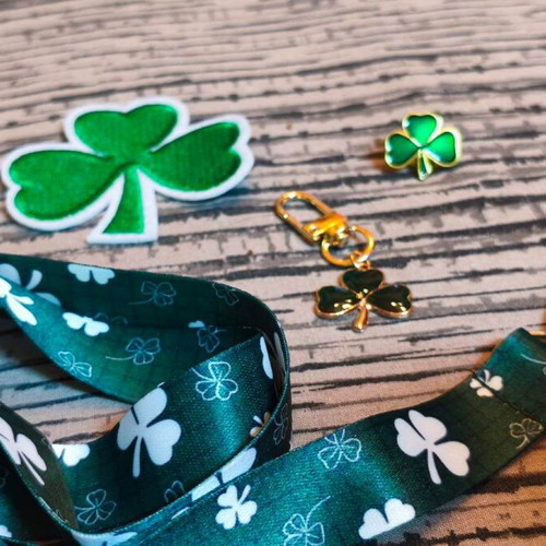 Panathinaikos set of 4 pieces with embroidered shamrock badge