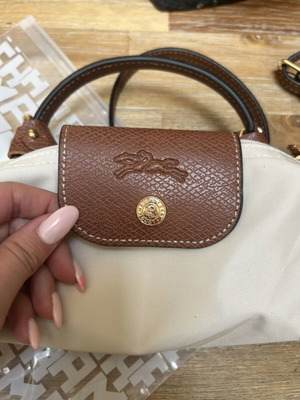 Longchamp mini bag beige new