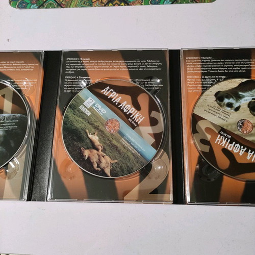 Wild Africa documentary DVD like new, 5 DVDs