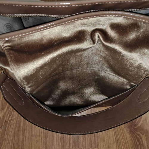 Migato shoulder bag new, brown and gold