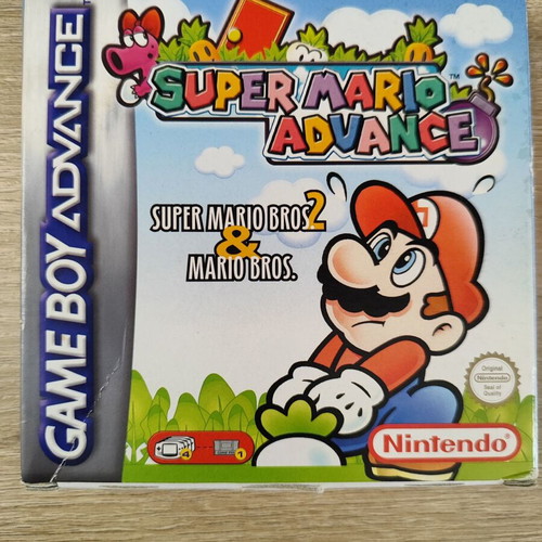 Super Mario Advance Nintendo Game Boy Advance game used with box and manual
