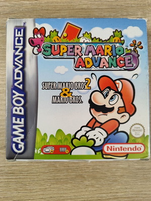 Super Mario Advance Nintendo Game Boy Advance παιχνίδι μεταχειρισμένο με κουτί και manual