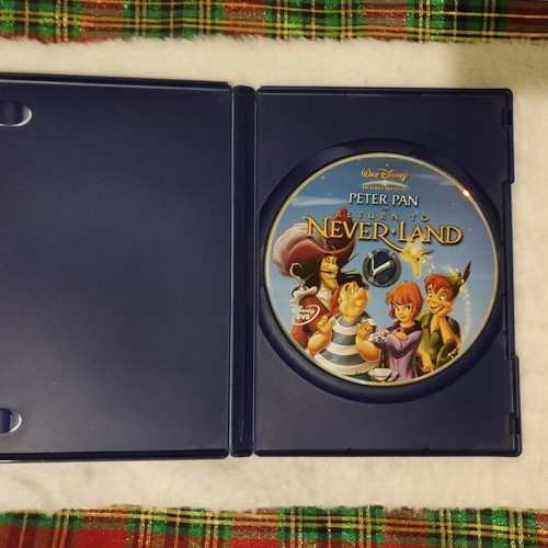 Peter Pan Return to Neverland Disney DVD used, dubbed