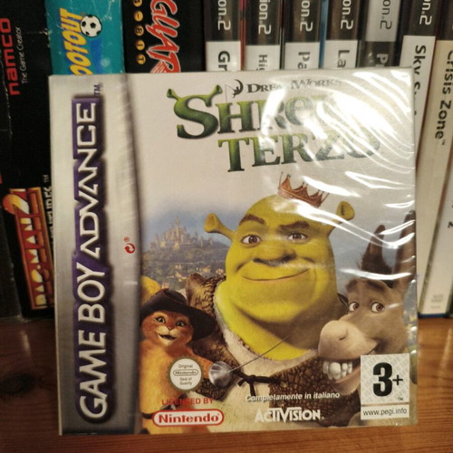 Shrek the Third GBA new sealed Italian version