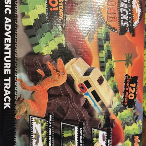 Toy car used, Jurassic Adventure Track set