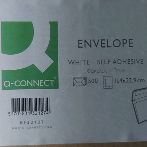 Plaisio envelopes new, 11 boxes of 500 each