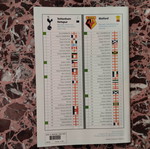 Match program Tottenham - Watford 17.03.2007 like new