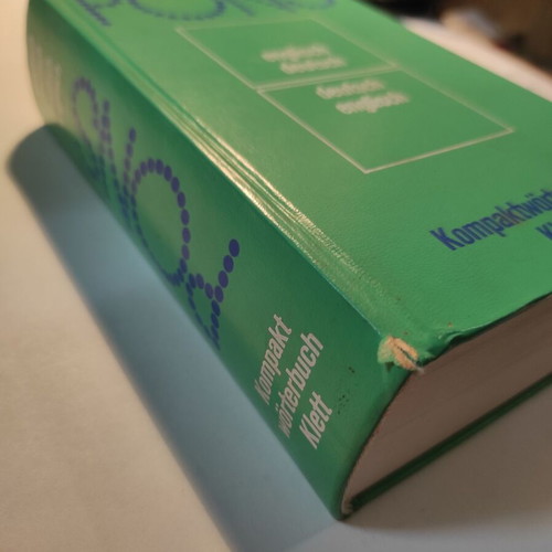 Pons Englisch Deutsch & Deutsch Englisch dictionary used