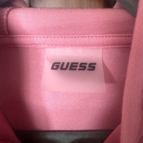 Guess short women's hoodie like new, pink, size S/M