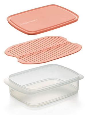 Compact container 1.5L new with lid and high rack