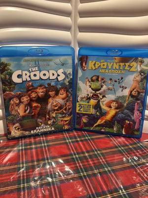 The Croods 1-2 Blu-Ray used, dubbed in Greek
