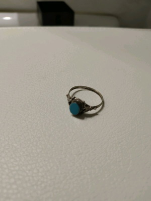 Ring with blue stone new