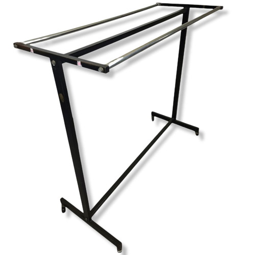 Professional double clothes rack used, iron and durable