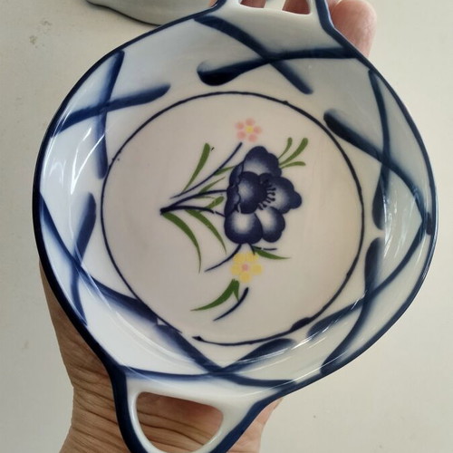 Vintage Ceramic Serving Set 4 Pieces 1980 like new