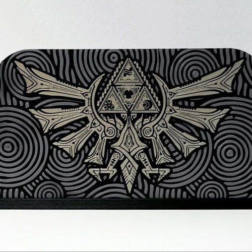 Nintendo Switch dock cover with Yoshi, Zelda, or Pokémon design