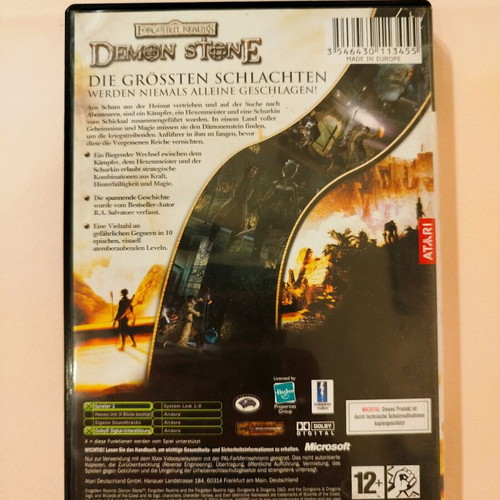 Forgotten Realms: Demon Stone Xbox used