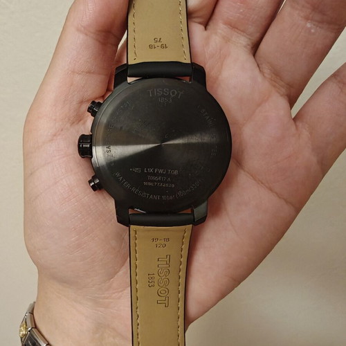 Tissot 1853 Chronograph μαύρο πορτοκαλί Swiss Made καινούργιο