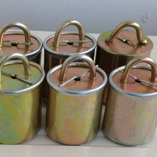 Six New Brass Livestock Bells with Clear Loud Sound