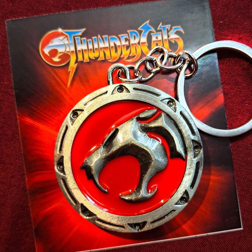Thundercats Metal Embossed Keychain double-sided new