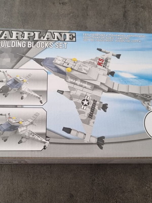 Warplane building blocks set new, 170 pieces