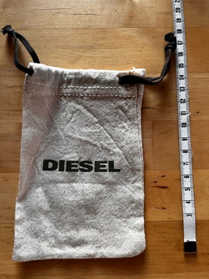 Diesel fabric pouch