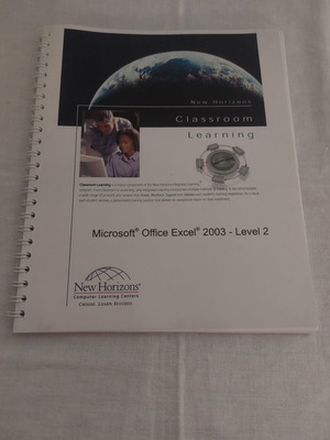 Microsoft Office Excel 2003 - Level 2 used