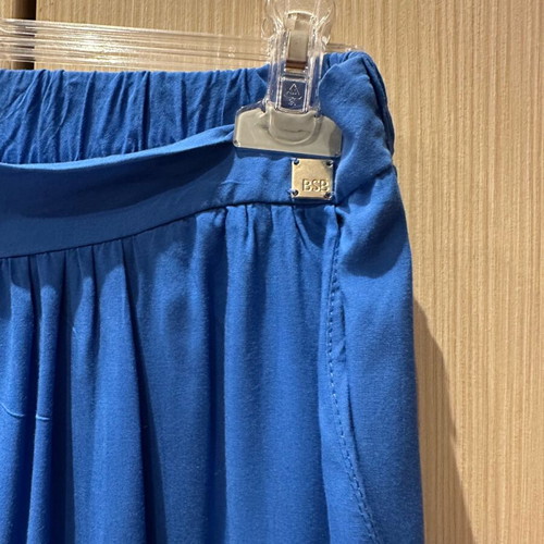 Maxi skirt BSB like new, blue, size 38, with side slits