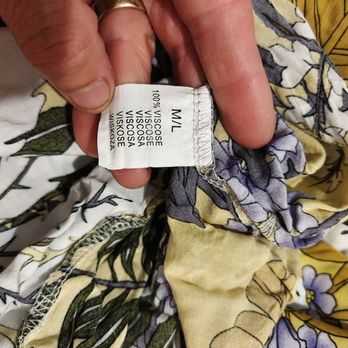 Sweet Miss viscose dress used, multicolor with floral patterns