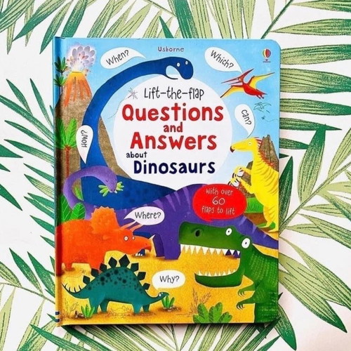 Lift-the-flap Questions and Answers about Dinosaurs new book in English