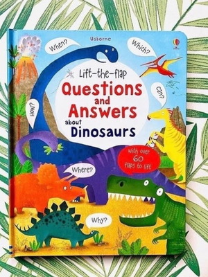 Lift-the-flap Questions and Answers about Dinosaurs new book in English