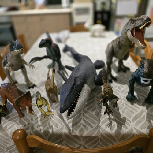Dinosaur collection like new