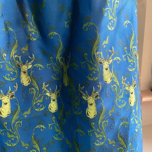 Traditional Bavarian dirndl dress new with blue and yellow apron