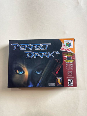 Nintendo 64 Perfect Dark παιχνίδι σαν καινούργιο, ευρωπαϊκή έκδοση