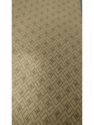 Armani Collezioni tie new gold color, 100% silk