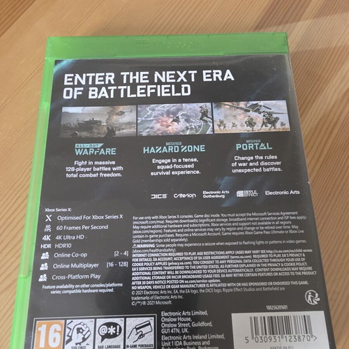 Battlefield 2042 Xbox Series X like new