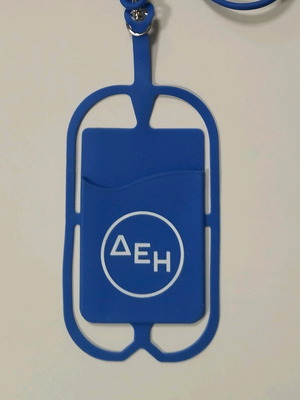 Smartphone case DEH lanyard plastic blue new