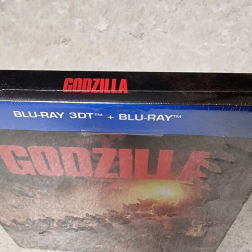 Godzilla (2014) 2D + 3D Steelbook collector's edition new with subtitles