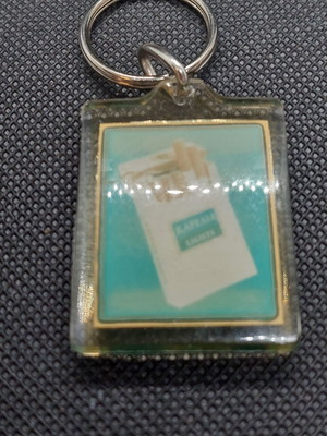 Karelia Lights promotional keychain like new, 90s decade