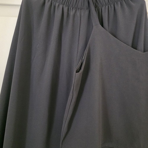 Anna Raxevsky set with top and pants black, new, XL, limited edition viscose