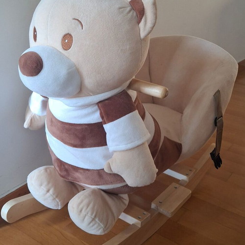 Cangaroo Bear rocking plush toy like new with music functions