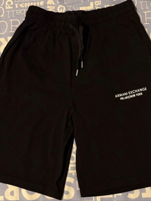 Armani Exchange shorts like new, black, sizes S and M