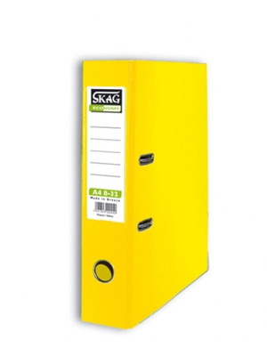 Κλασέρ αρχειοθέτησης Skag 8/32 ECO κίτρινο πακέτο 5 τεμαχίων καινούργιο