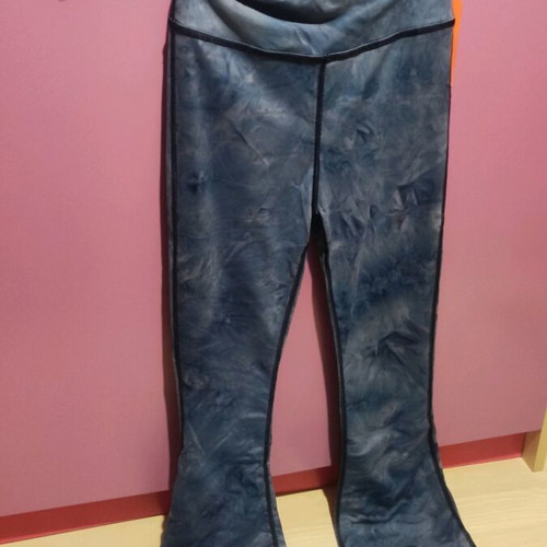 Bolongaro Trevor women's leggings new, size XS, blue tie-dye