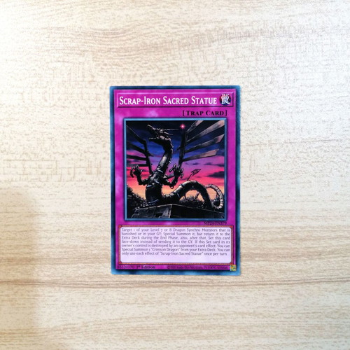 Yu-Gi-Oh! Scrap-Iron Sacred Statue 1st Edition Common Near Mint