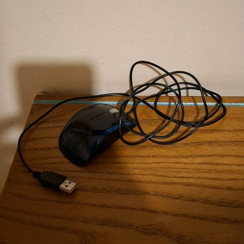 Turbo-X wired mouse used