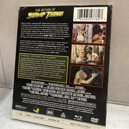 The Return of Swamp Thing Blu-ray like new, no subtitles
