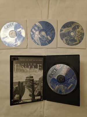 Myst 3 Exile PC videogame σαν καινούργιο