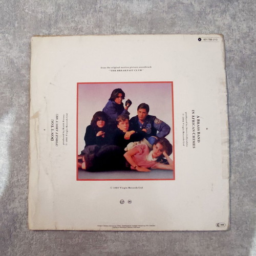 Simple Minds Don't You (Forget About Me) 12'' Vinyl Maxi Single used