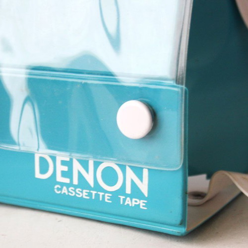 Denon Vintage 80's Cassette Case new